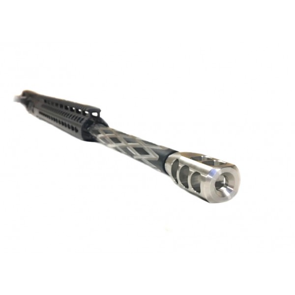 AR-10 .308 24" stainless steel black diamond tactical upper assembly