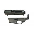AR-10 .308 80% DPMS style lower and upper receiver set, black
