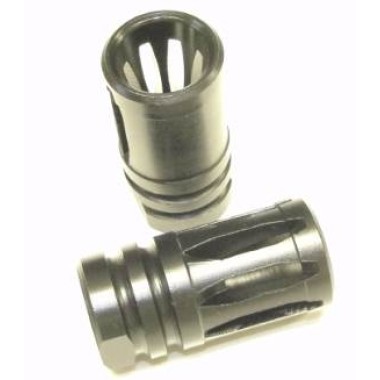 AR-15 A2 stainless steel flash suppressor 1/2-28 threads