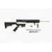 AR-15 7.62x39 16" Stainless Steel Tactical Complete Rifle Kit | Mil-Spec, USA-Made