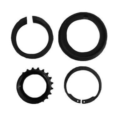 AR-15 Delta Ring Assembly - Mil-Spec, Complete Set with Delta Ring, Weld Spring, Snap Ring, and Barrel Nut