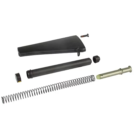 AR-10 A2 Buttstock Assembly – .308 Fixed Stock with Buffer, Spring, and Tube