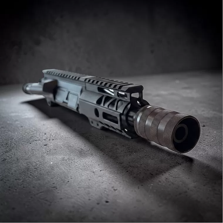 AR-9 9MM 5.5 inch Complete Pistol Upper Receiver with Sound Forwarder