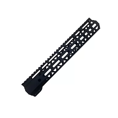 MORIARTI AR-15 12" M-LOK Slim Profile Free Float Handguard / Diamond Cut - Ultra Lightweight, Made in USA