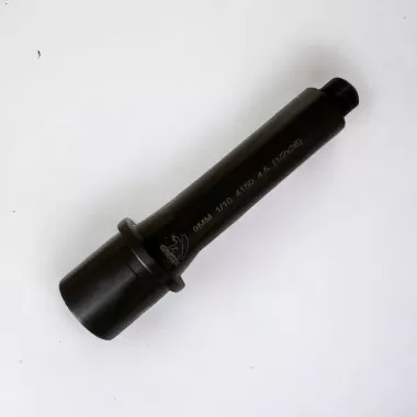 MORIARTI ARMAMENTS 9MM AR BARREL, 4.5 INCH, MED PROFILE, 1/2X28