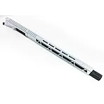 Moriarti AR-15 7.62x39 16 inch upper with multi-port shroud, clear white