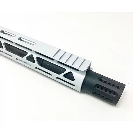 AR-15 7.62x39 16" Upper Assembly / Multi-Port Shroud / M-LOK / Clear White – Moriarti Arms