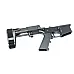 MORIARTI AR-15 COMPLETE PISTOL LOWER / SB TACTICAL PDW PISTOL BRACE - BLACK