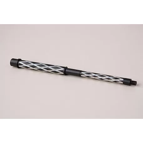 Moriarti AR-15 5.56 NATO 16" Black Diamond Fluted Heavy Barrel | 1:9 Twist | 416R SS | Carbine Gas