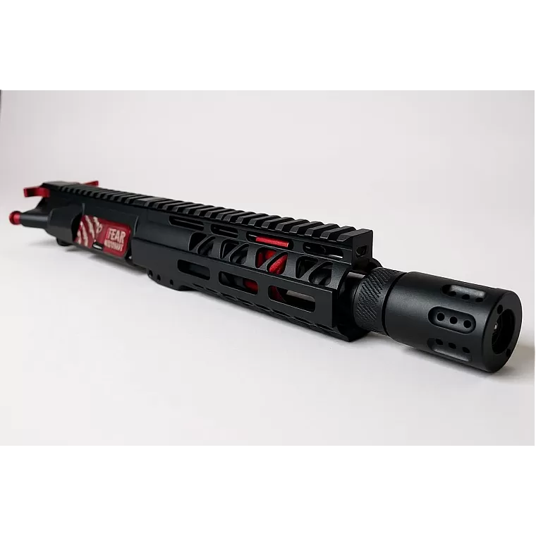 AR-15 300 Blackout 7.5 inch Patriotic upper with red accents