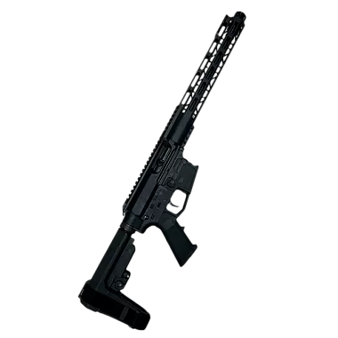 Moriarti AR-40 Stryker 12" Side Charging Pistol - .40 S&W, LRBHO, MLOK, SBA3 Brace