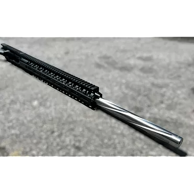 AR-15 5.56/.223 24" stainless steel fluted bull upper assembly / Mlok