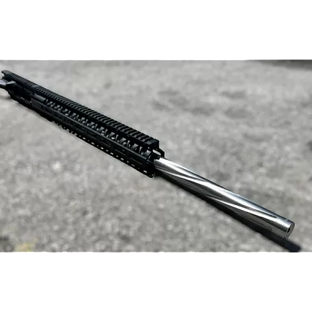 AR-15 5.56/.223 24" stainless steel fluted bull upper assembly / Mlok