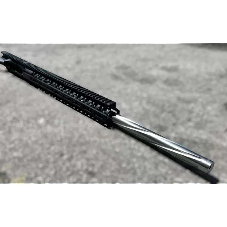 AR-15 5.56/.223 24 inch Stainless Steel Fluted Bull Upper Assembly – M-LOK