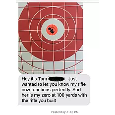 AR-10 6.5 Creedmoor 24" Bull Complete Upper Receiver / Ballistic Advantage Barrel / Nitride Tanker Muzzle Brake