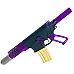 AR-15 5" 5.56 NATO Micro Semi Auto Pistol | The Chameleon | Purple & Rainbow PVD Accents