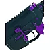 AR-15 5" 5.56 NATO Micro Semi Auto Pistol | The Chameleon | Purple & Rainbow PVD Accents