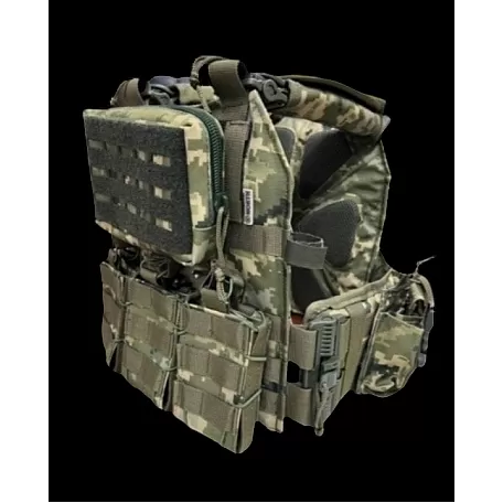 Military Camo Plate Carrier – FAST QRS / MM14 Multicam