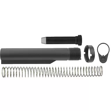 AR-15 H2 Carbine Buffer Tube Kit w/ Standard End Plate