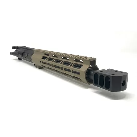 MORIARTI AR-15 5.56/.223 16" M4 BARRETT STYLE UPPER ASSEMBLY / FDE