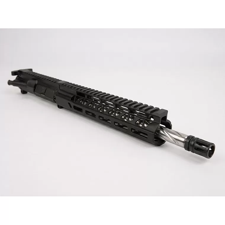 AR-15 5.56/.223 16 inch Stainless Steel Spiral Fluted Upper Assembly, M-LOK, Tactical Upgrade