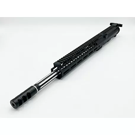 AR-15 .300 Blackout 16" Black Wolf Stainless Upper Assembly – Fluted Barrel, 12" M-LOK