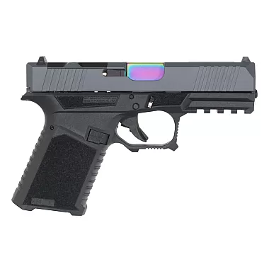 Glock 19 'AmeriGlo' Complete Slide Kit – RMR Cut, Sniper Grey Finish – Gen 1-3 Compatible - Choose Barrel Color