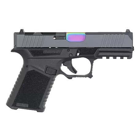 Glock 19 'AmeriGlo' Complete Slide Kit – RMR Cut, Sniper Grey Finish – Gen 1-3 Compatible - Choose Barrel Color