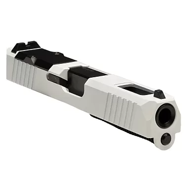 Glock 19 Gen 1-3 Compatible Ivory Complete Slide Kit | 9mm Barrel | RMR 