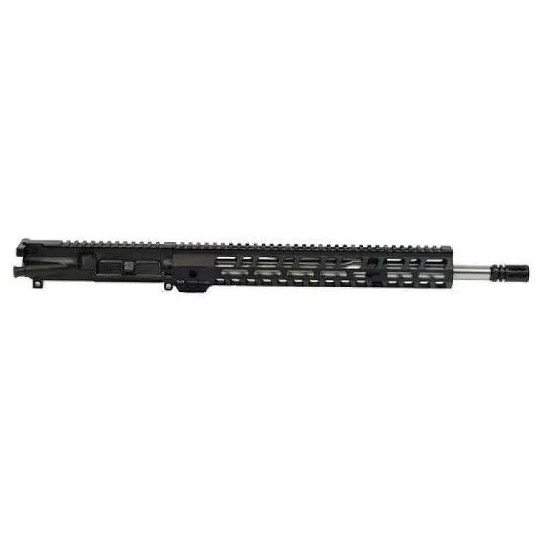 AR-15 .22 ARC 18 inch Stainless Series Upper Assembly – 15 inch Diamond Cut M-LOK