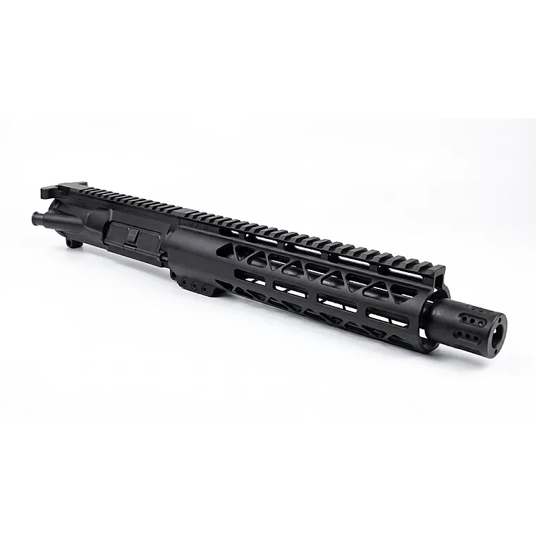 Moriarti AR-10 .308 7.5 inch hybrid pistol upper with mini shroud and M-LOK