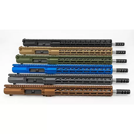 Moriarti AR-10 .243 WIN 16" Ballistic Sniper Upper Assembly - Stainless / Mlok