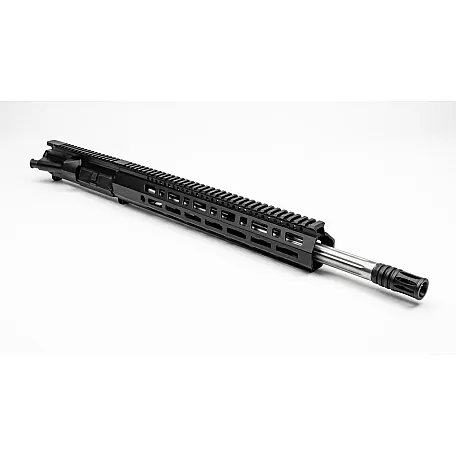 AR-10 .308 18" Stainless Steel Straight Fluted Upper Assembly / 18" Mlok / A2