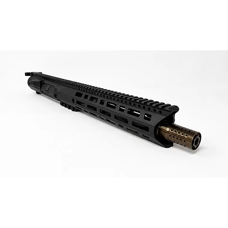 Moriarti AR-10 .308 12.5 inch hybrid upper with Cherry Bomb muzzle brake