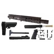 AR-10MM 8" Slick Side Pistol Kit / M-LOK / Micro Shroud / SBA3 Brace / Non-LRBHO