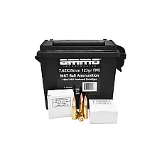 Ammo Inc M67 Ball 7.62x39 123gr FMJ - 180rd Box - 762x39123FMJ-B180