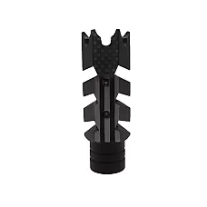 AR-10/LR-308 Shark Muzzle Brake 5/8x24 Pitch Thread - AMERICAN Flag