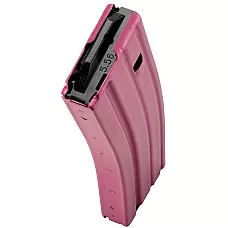 DURAMAG 30-Round Magazine – 223 Remington/5.56 NATO, Aluminum, Pink, AR-15