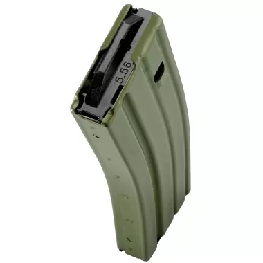 DURAMAG 30-Round Magazine – 223 Remington/5.56 NATO, Aluminum, OD Green, AR-15