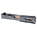 Glock 19 Gen 1-3 Compatible THE COMPETITOR Sniper Grey Complete Slide Kit – Choose Barrel Finish