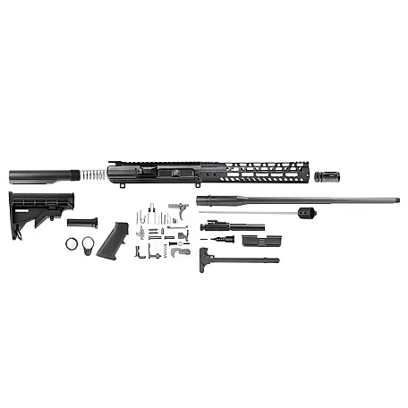 AR-10 .308 20" CLASSIC RIFLE BUILD KIT / 15" MLOK / NITRIDE