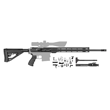 AR-10 .308 20" CLASSIC RIFLE KIT / 15" MLOK / NITRIDE / ADAPTIVE STOCK