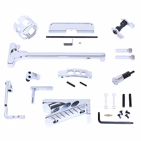 MA-15 5.56/.223 16" AIRLIGHT SERIES RIFLE BUILD KIT / EHNANCED / CHROME