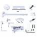 MA-15 5.56/.223 16" AIRLIGHT SERIES RIFLE BUILD KIT / EHNANCED / CHROME