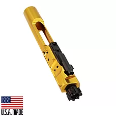 AR-15 .223/5.56 Polished Aluminum Lightweight Competition Bolt Carrier Group - Gold