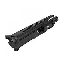 Moriarti AR-9 9MM 4.5" Pistol Length 'Patriotic' Complete Upper - MLOK, Flash Can, Non-LRBHO