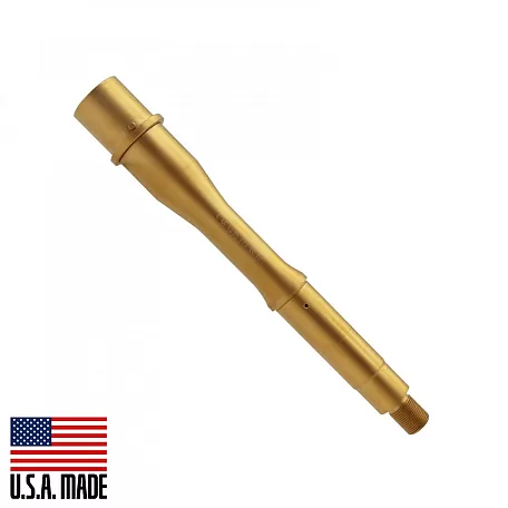 AR-15 5.56 NATO 7.5" Pistol Barrel – 1:7 Twist | Gold TiN