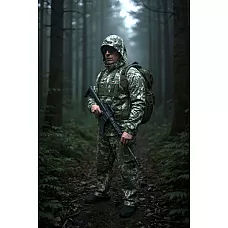 Military Surplus Camouflage Suit – MM14 Pixel | Waterproof Hooded Jacket & Pants