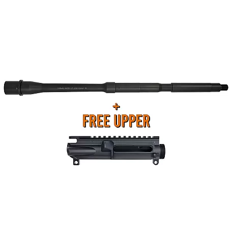 AR-15 Set - Moriarti AR15 5.56 NATO M4 Carbine Barrel with Free M4 Upper Receiver - Stripped 