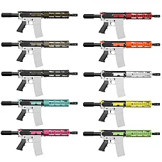 AR-45 .45 ACP 8.5" Slick Side Premium Quadrail Pistol Kit – Non-LRBHO – Choose Color